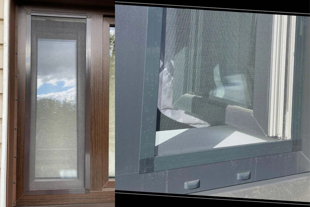 Insect net – To the window – Portable insect net for window – 7