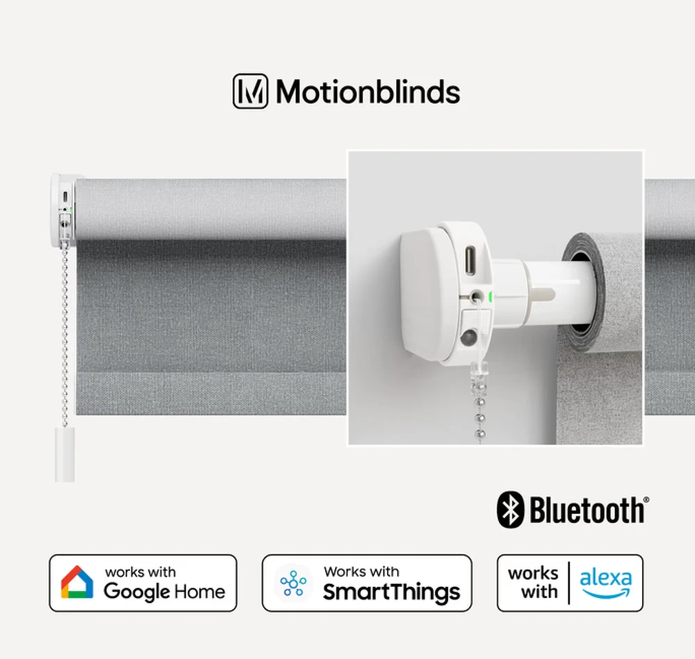 Motionblinds CM-45, kuni 2x2m ruloole